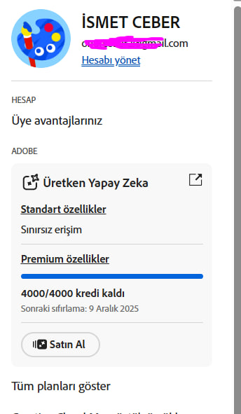 4 Aylık Adobe Creative Cloud 
